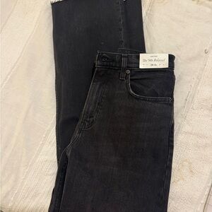 Abercrombie & Fitch Women's Black High Rise Jeans